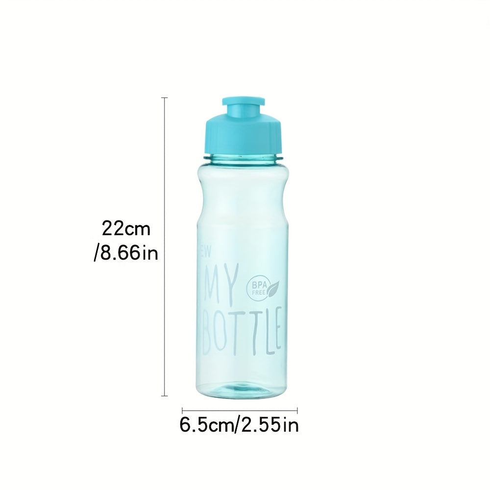 1pc, Sports Water Bottle, Water Cups, Portable Travel Water Bottles, For Camping, Hiking, Fitness, Outdoor Drinkware, Birthday Gifts