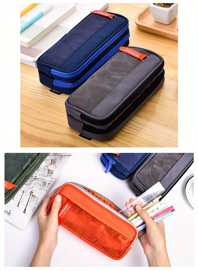 Creative Pencil Case Cute Pencil Cases Big Pen Bags Storage Box Large Capacity School Stationery Supplies Pencil Cases Pouch Office Desk Storage Bag Pen Case