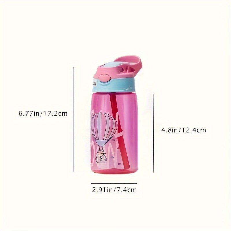 1pc, Cartoon Water Bottle, Sports Water Cups, Portable Drinking Cups, Travel Drinkware, Birthday Gifts