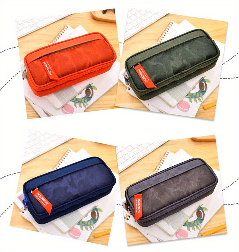 Creative Pencil Case Cute Pencil Cases Big Pen Bags Storage Box Large Capacity School Stationery Supplies Pencil Cases Pouch Office Desk Storage Bag Pen Case