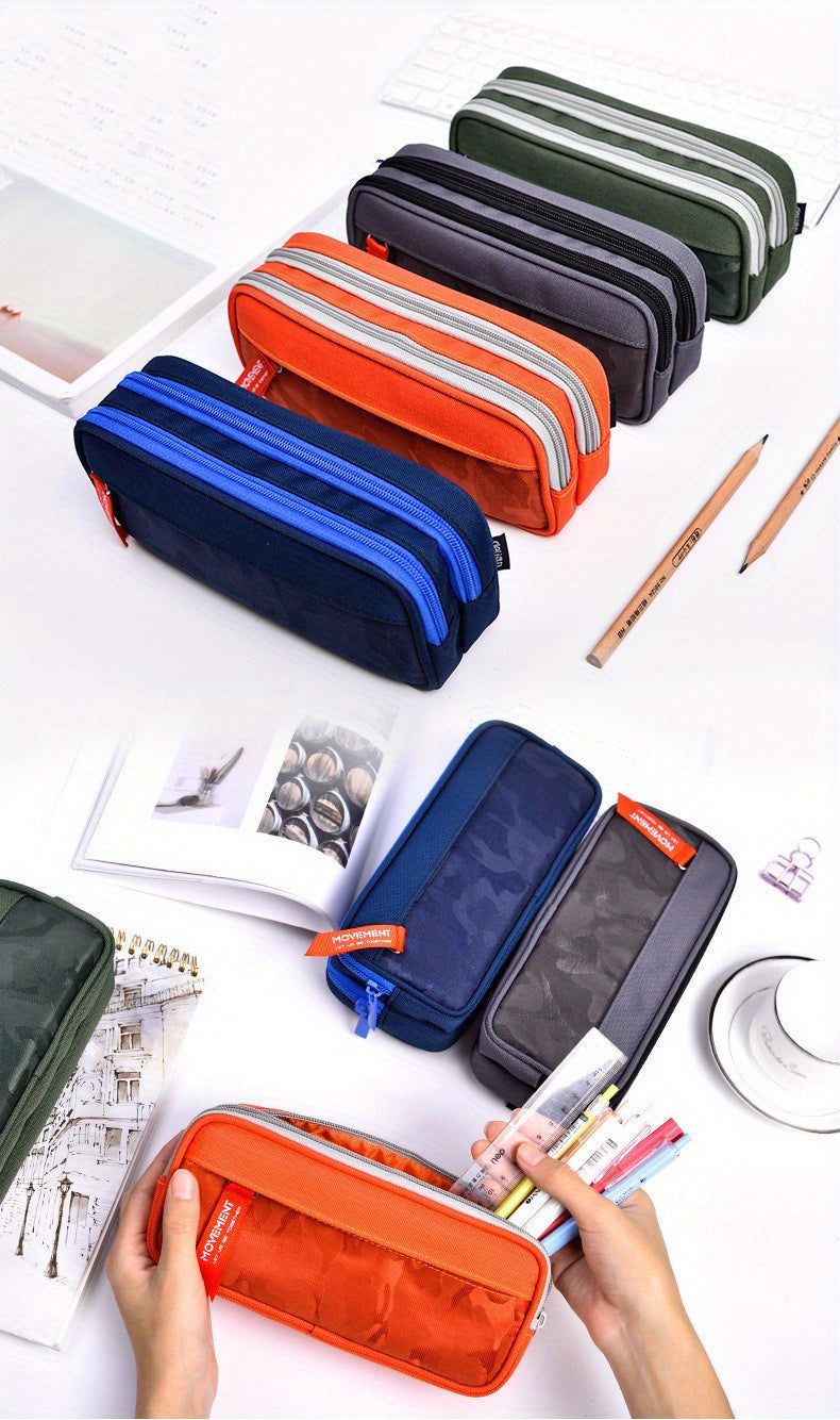 Creative Pencil Case Cute Pencil Cases Big Pen Bags Storage Box Large Capacity School Stationery Supplies Pencil Cases Pouch Office Desk Storage Bag Pen Case