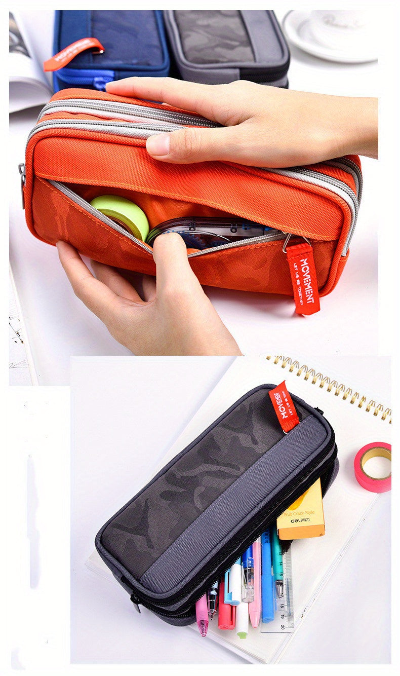 Creative Pencil Case Cute Pencil Cases Big Pen Bags Storage Box Large Capacity School Stationery Supplies Pencil Cases Pouch Office Desk Storage Bag Pen Case