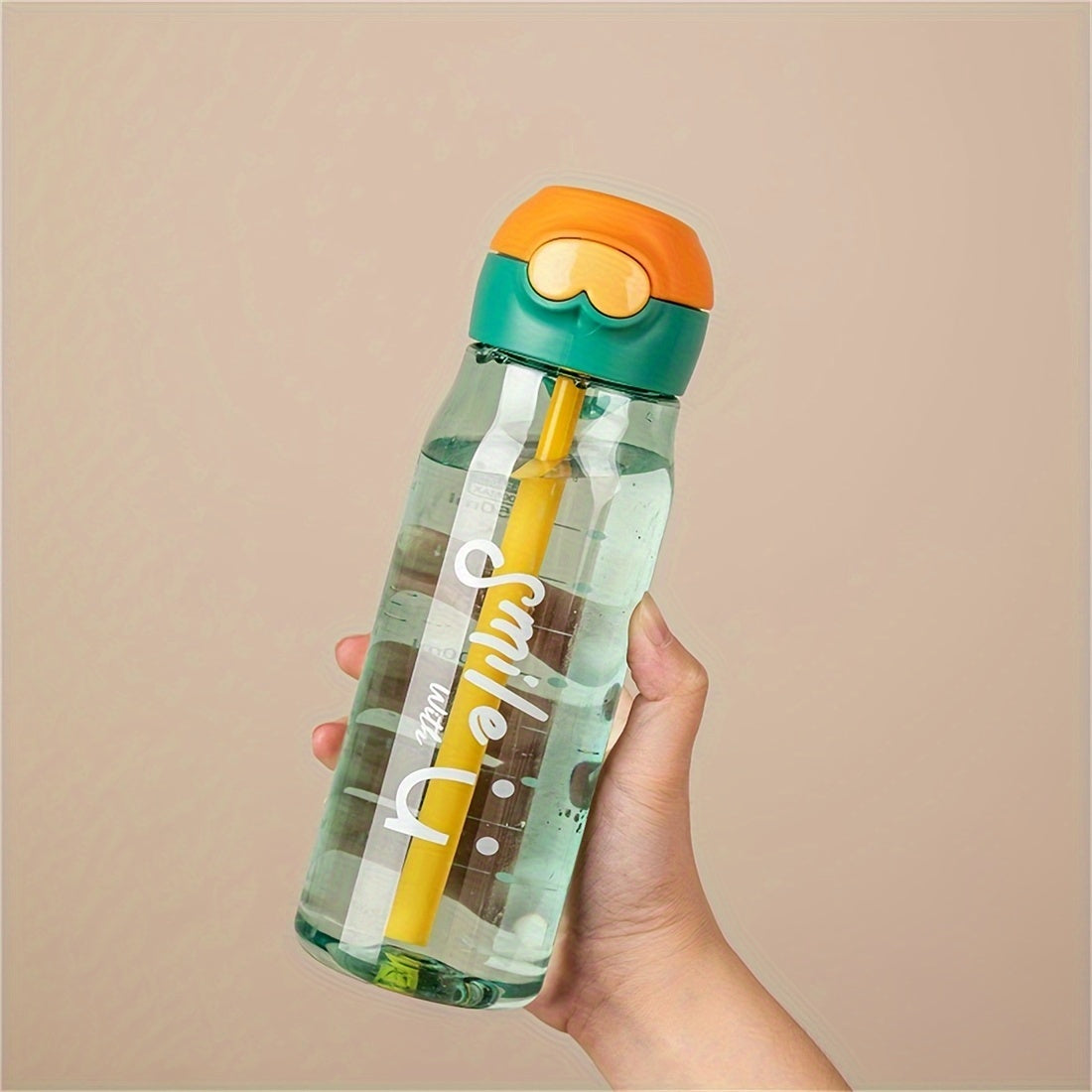 Portable And Durable PC Water Bottle With Leak-Proof Lid, BPA-Free, Perfect For Outdoor Activities, Sports, And Daily Use