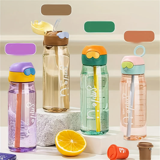 Portable And Durable PC Water Bottle With Leak-Proof Lid, BPA-Free, Perfect For Outdoor Activities, Sports, And Daily Use