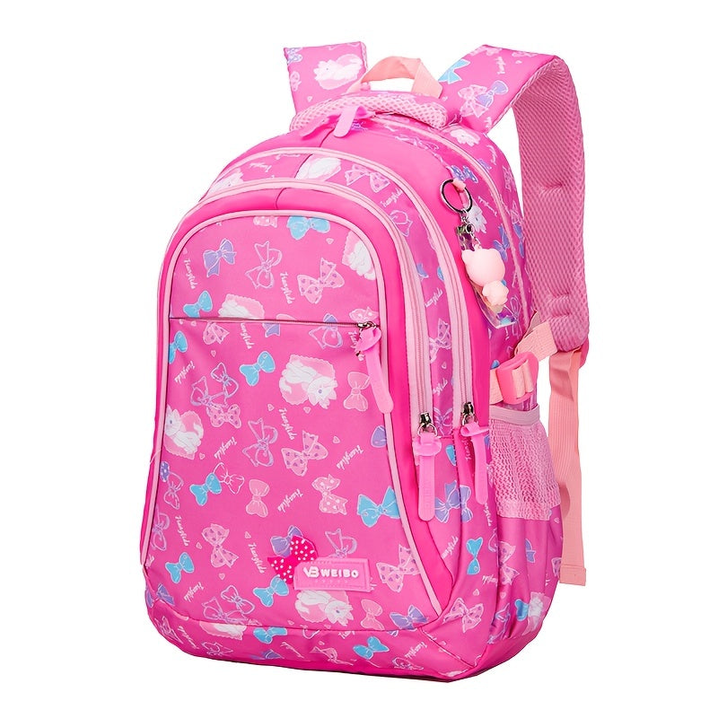 3pcs New School Students Schoolbag Set, With Pen Bag Lunch Box Bag, Boys And Girls Backpack