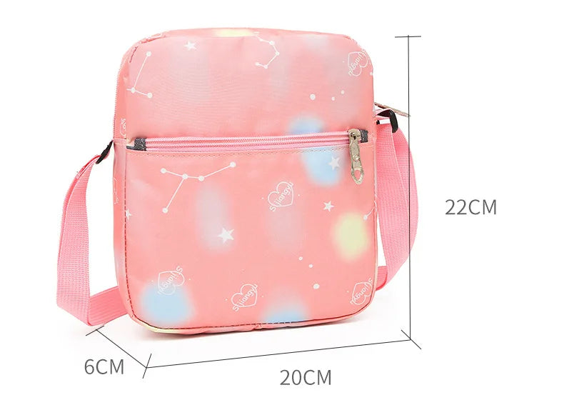 3 pcs/set Floral Printing School Backpack Girl School Bags For Women Girls Bagpacks School Bags Teenage Rucksack school bag sac