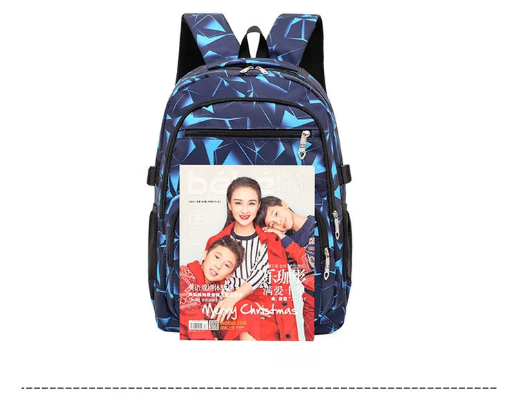 3pcs/set Male backpacks high school bags for women 2024 boys one shoulder big student travel bag men school backpack mochila