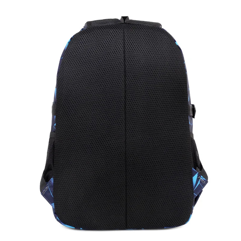 3pcs/set Male backpacks high school bags for women 2024 boys one shoulder big student travel bag men school backpack mochila