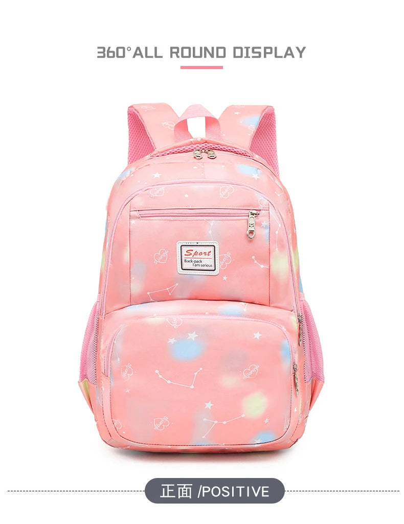 3 pcs/set Floral Printing School Backpack Girl School Bags For Women Girls Bagpacks School Bags Teenage Rucksack school bag sac