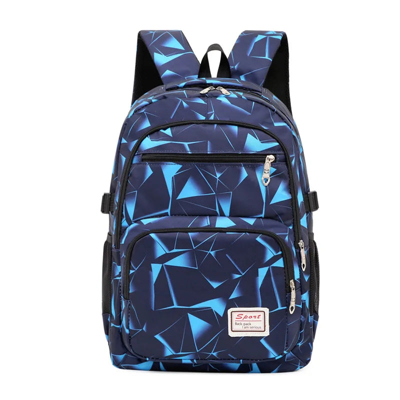 3pcs/set Male backpacks high school bags for women 2024 boys one shoulder big student travel bag men school backpack mochila