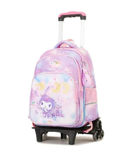 wheeled backpack for school bag with wheels kids School trolley bag for girls School Rolling backpack Bags Children Mochilas