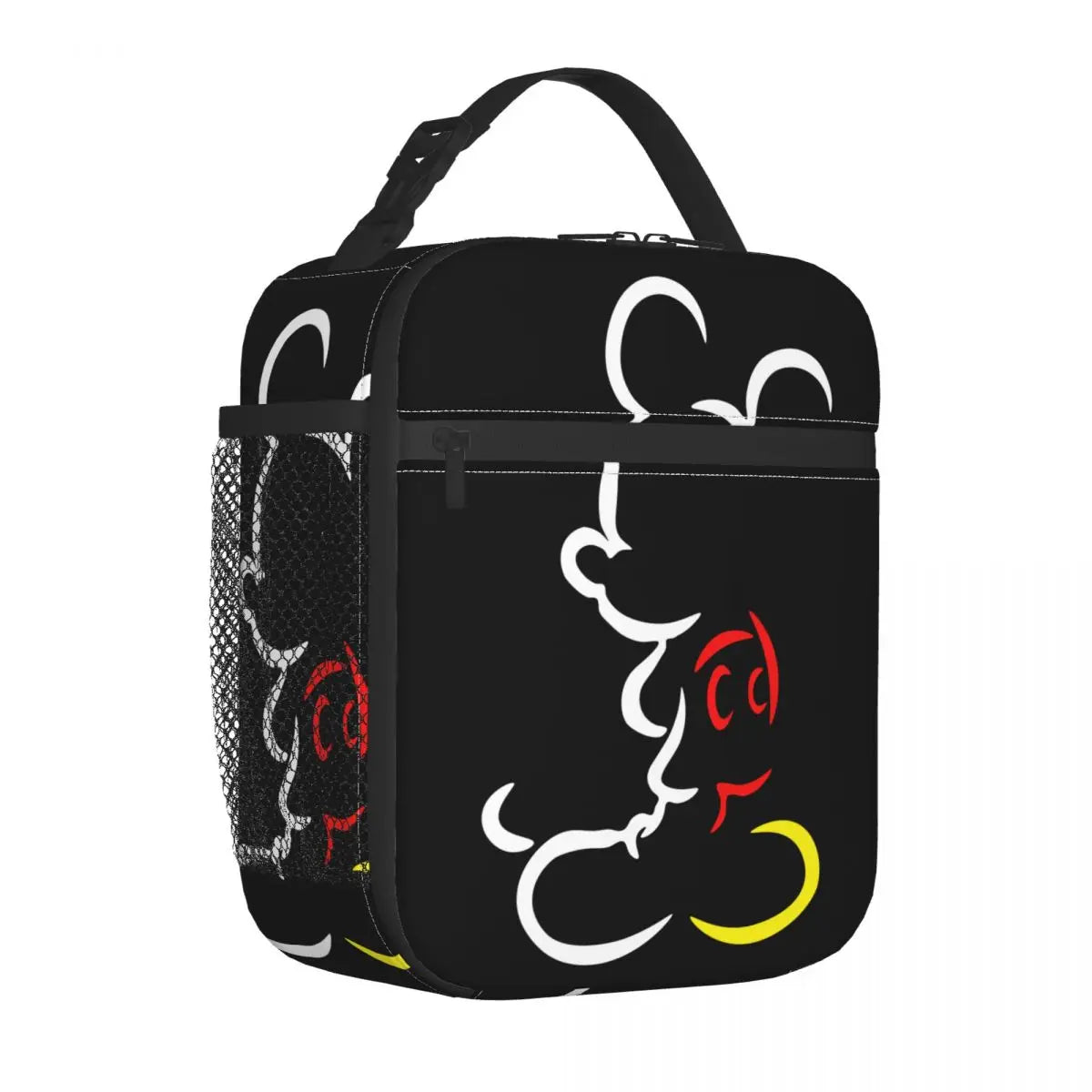 Mickey Mouse Insulated Lunch Bags Leakproof Reusable Cooler Bag Tote Lunch Box Beach Picnic Food Storage Bags