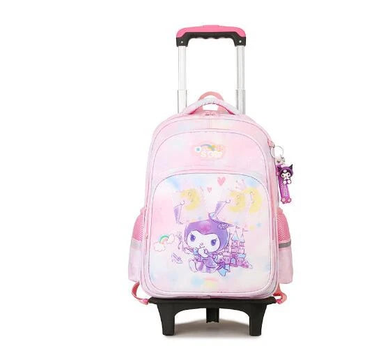 wheeled backpack for school bag with wheels kids School trolley bag for girls School Rolling backpack Bags Children Mochilas