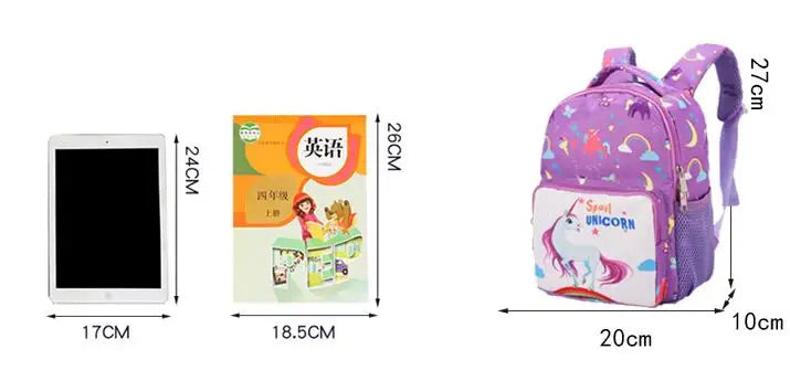 Children Backpacks kindergarten Schoolbag Lovely Kids Backpack Boys School Bags Baby Girls Boys Backpacks