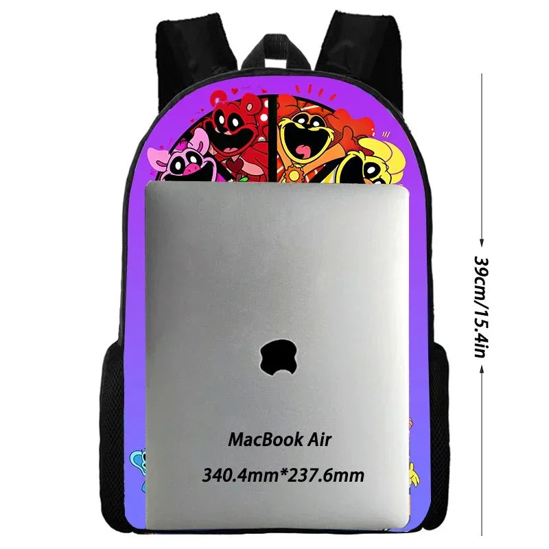 Anime Horror Film C-Coralines Child School Backpack With Shoulder Bag Pencil Bags School Bags for Boys Girls Best Gift