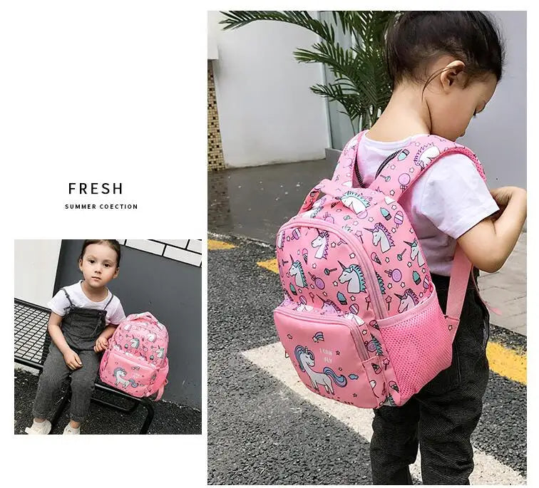 Children Backpacks kindergarten Schoolbag Lovely Kids Backpack Boys School Bags Baby Girls Boys Backpacks