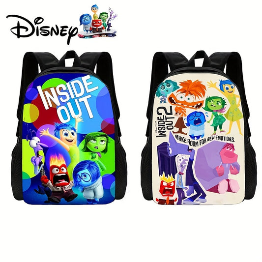 Authorized 1pc Disney Cartoon Backpack, Creative Trendy School Bag, Travel Backpack, Large Capacity, Lightweight