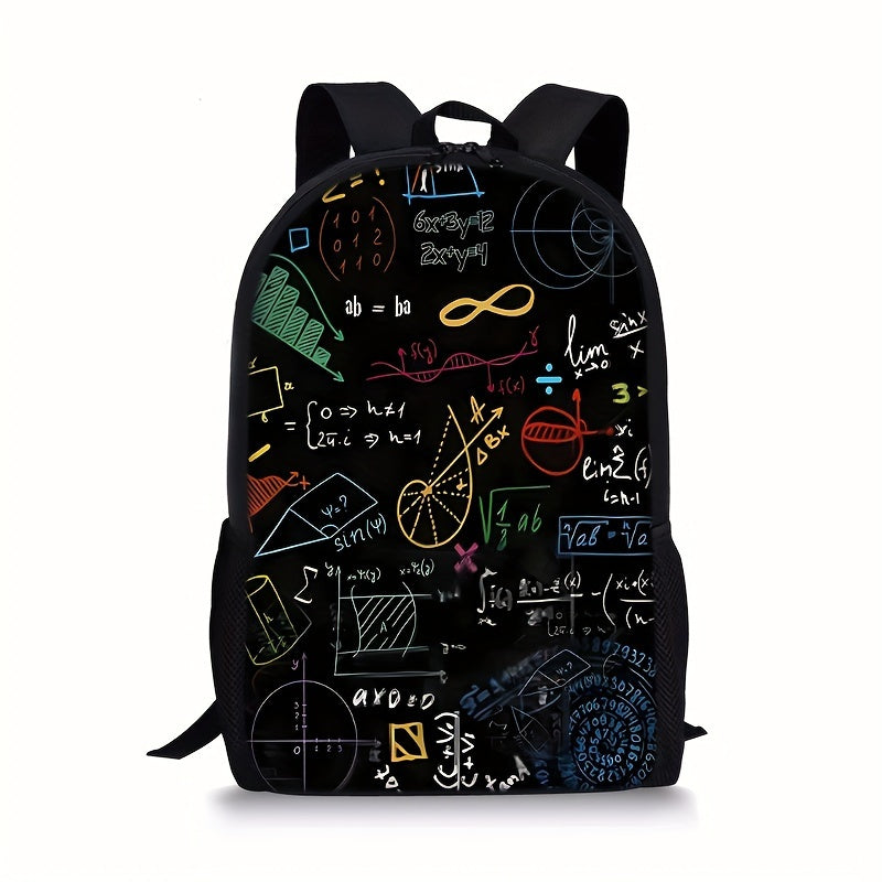 3pcs Polyester Material School Backpack With Small Bag And Pencil Case, Stylish And Durable Bag