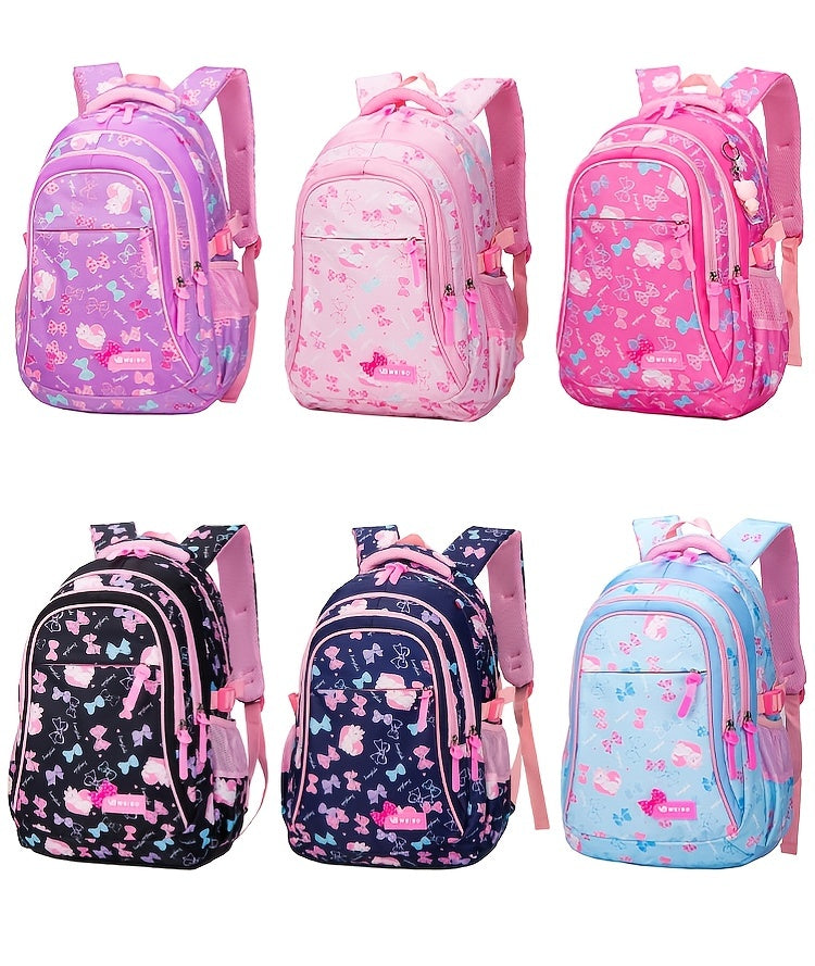 3pcs New School Students Schoolbag Set, With Pen Bag Lunch Box Bag, Boys And Girls Backpack