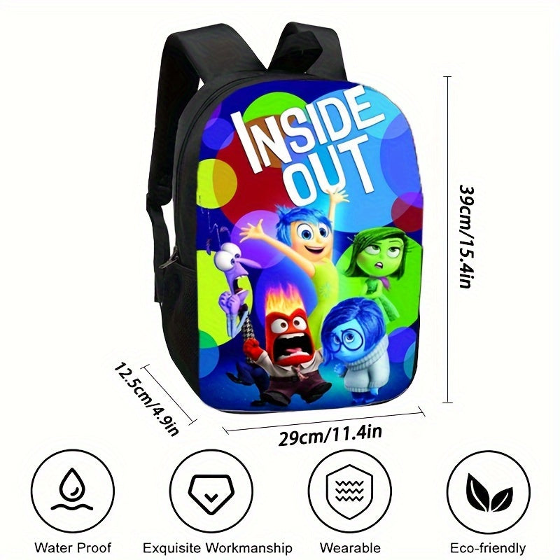 Authorized 1pc Disney Cartoon Backpack, Creative Trendy School Bag, Travel Backpack, Large Capacity, Lightweight