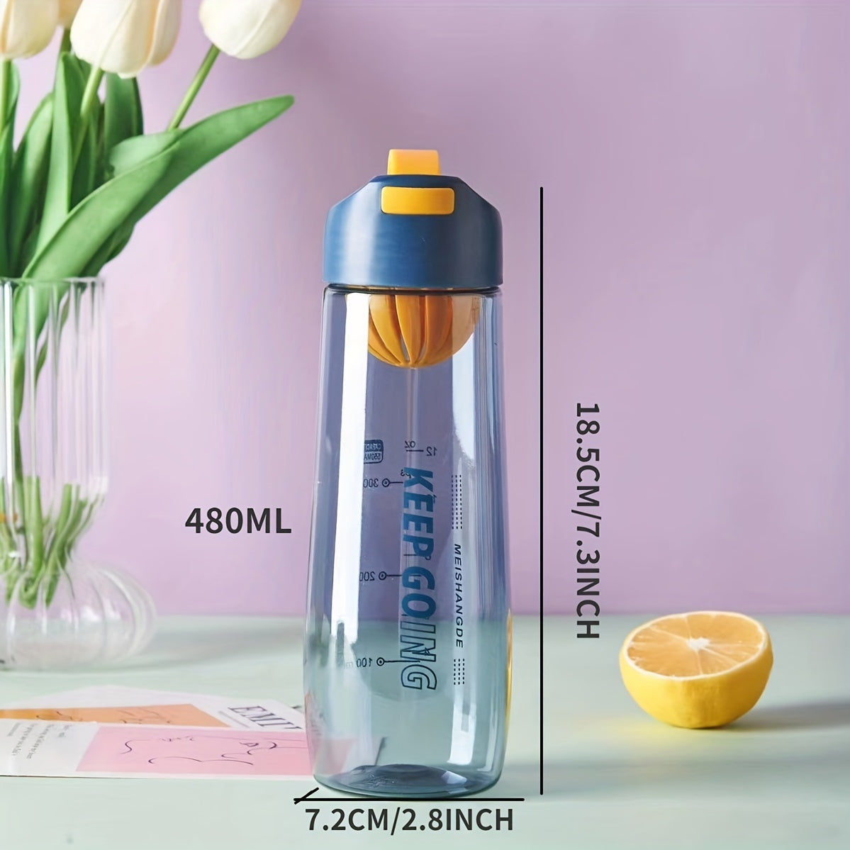 Leak-Proof Portable Sports Water Bottle - Durable pcs Material, Ideal For Students & On-The-Go Hydration Water Bottles For School Water Bottle With Strap