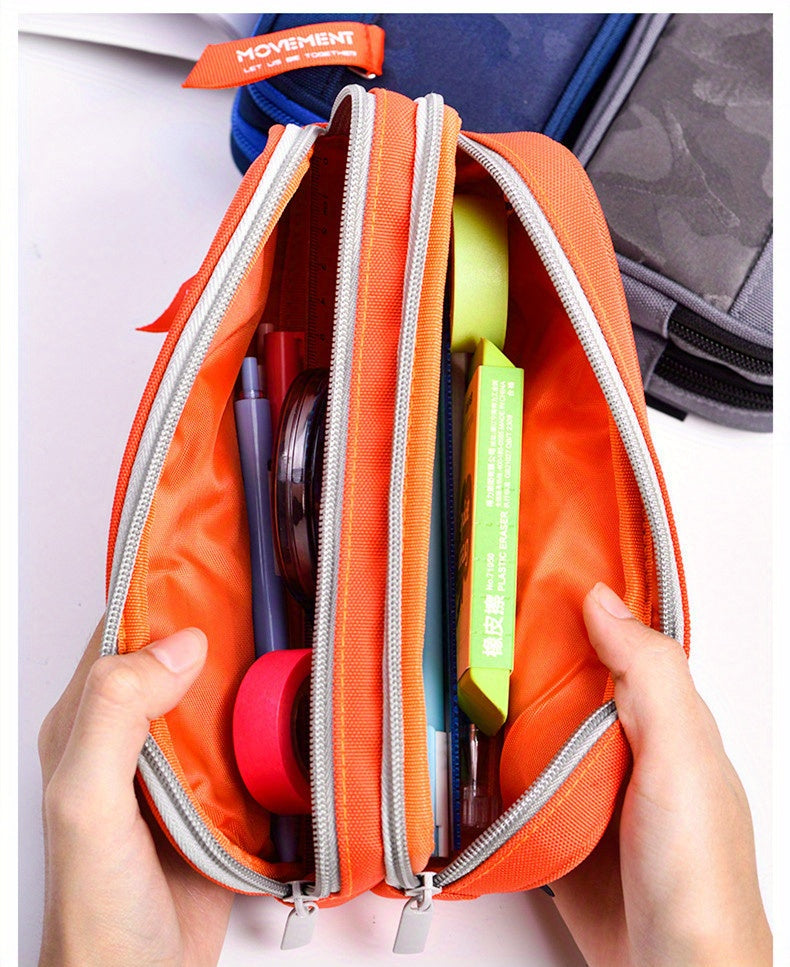 Creative Pencil Case Cute Pencil Cases Big Pen Bags Storage Box Large Capacity School Stationery Supplies Pencil Cases Pouch Office Desk Storage Bag Pen Case